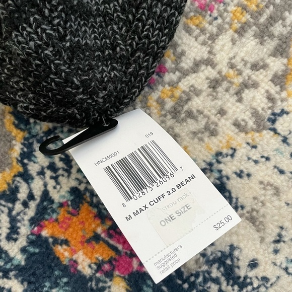 New Hurley Max Cuff 2.0 Beanie - Picture 3 of 4